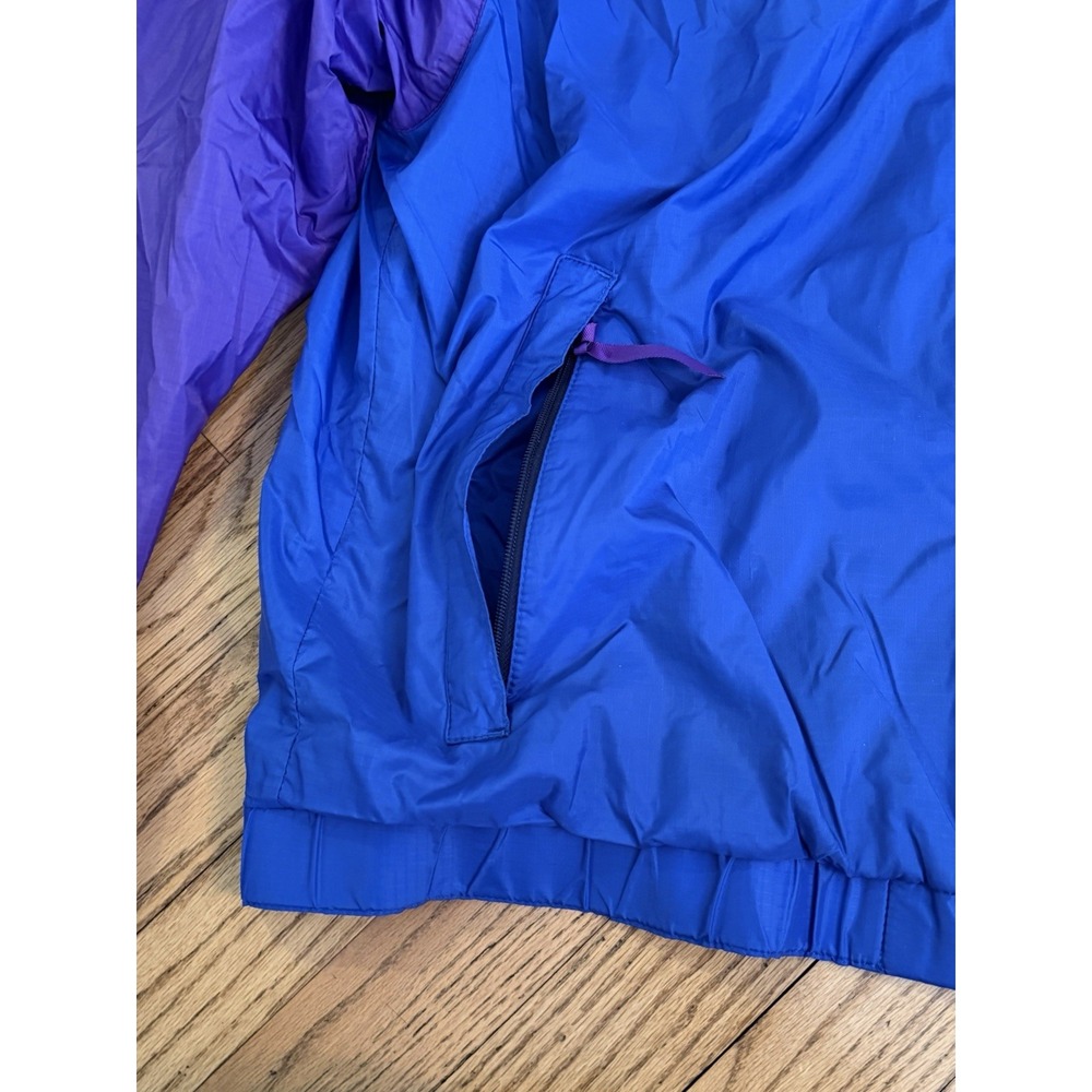 Vintage Patagonia Women's Windbreaker Jacket Colorblock Gorpcore 90s Era Size L - Picture 4 of 14